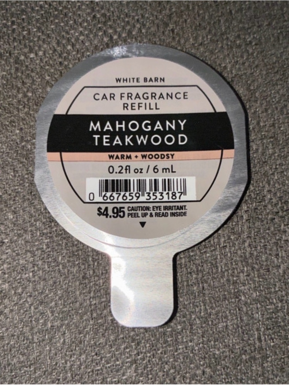 Bath & Body Works Mahogany Teakwood Car Fragrance Refill